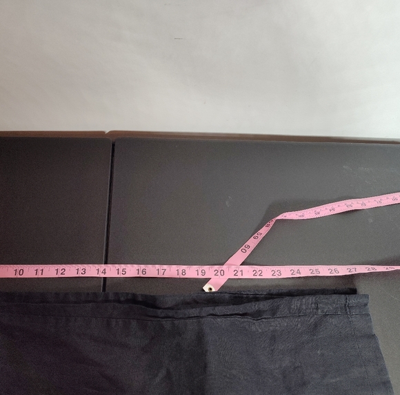 Standard James Perse Linen Soft Drape Pant in black size 1/S - Picture 10 of 10
